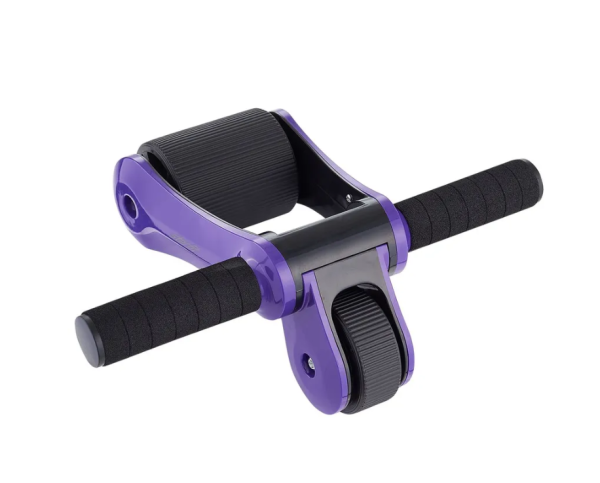 Ролик для пресса складной STARFIT RL-108 черный/фиолетовый фото
