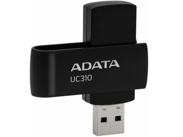 USB флеш-накопитель 128Gb A-Data UC310 UC310-128G-RBK USB3.2 черный фото