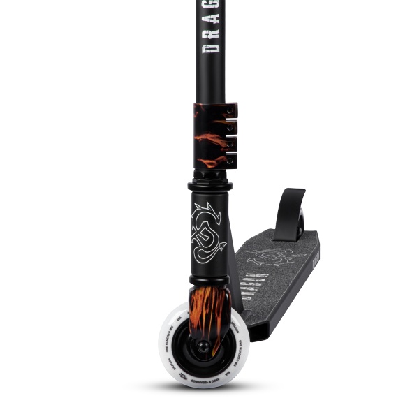 Самокат трюковый City-Ride CR-SS-04FF DRAGON, T-bar сталь 50*53см, дека алюм.48*10см, колеса PU 86A  фото