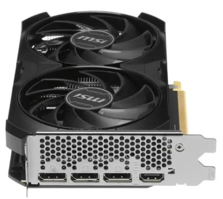 Видеокарта PCI-E 8Gb MSI NV RTX 4060 Ti VENTUS 2X BLACK 8G OC RTX 4060TI 128bit GDDR6 2565/18000 HDM фото