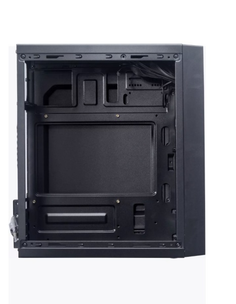 Корпус Accord ENTRY ACC-242B черный без БП mATX 1x80mm 2xUSB2.0 audio фото