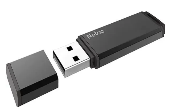 USB флеш-накопитель 64Gb Netac U351 черный USB 3.2  (NT03U351N-064G-32BK) фото