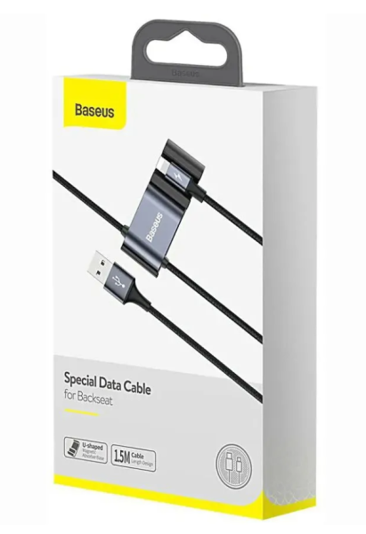 Кабель Baseus Special Data Cable for Backseat CALHZ-01 Черный купить ЦИТ Кабель Baseus Special Data Cable for Backseat CALHZ-01 Черный фото