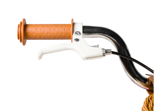 (м) Велосипед детский NOVATRACK 14"143ADELE.PN6 сталь, розовый, полная защита цепи, ручной передний  фото