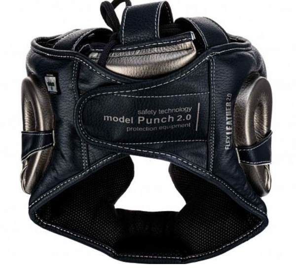 Шлем боксерский Clinch Punch 2.0 Full Face темносине-бронзовый размер S фото