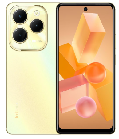 Смартфон Infinix Hot 40 8/256Gb Gold (Золотой) фото