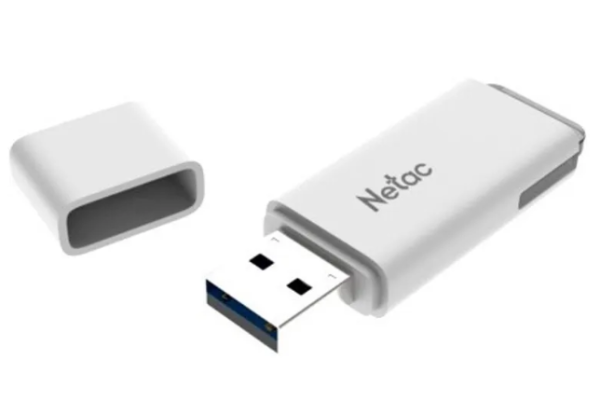 USB флеш-накопитель 32GB Netac U185 белый USB 2.0 NT03U185N-032G-20WH фото