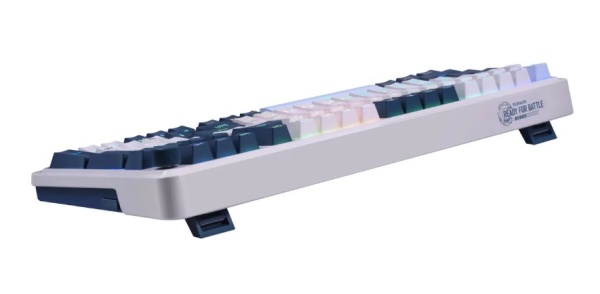 Клавиатура игровая Redragon Eisa Pro RGB,бел/син,BT+2.4 фото