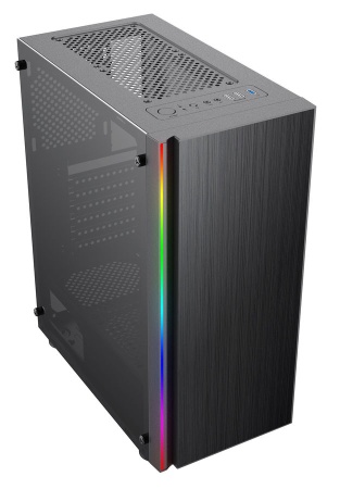 Корпус Formula CL-3302B RGB черный без БП ATX 2xUSB2.0 1xUSB3.0 audio  фото
