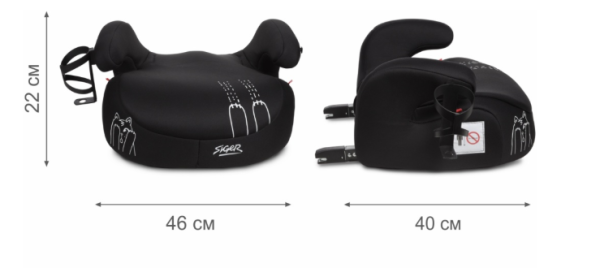 Бустер SIGER KRES4002 Бустер Fix Lux гр.III, черный шкода фото