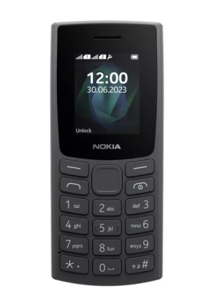 Мобильный телефон NOKIA 105 TA-1557 Dual SIM CHARCOAL фото