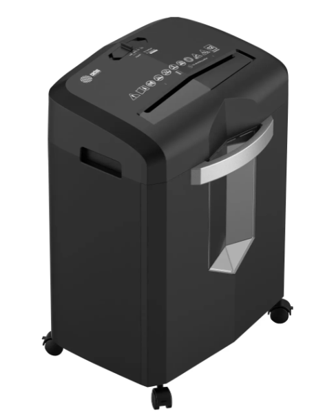 Шредер Cactus CS-SH-12-20-4X12H (секр.P-4)/фрагменты/12лист./20лтр./скрепки/скобы/пл.карты фото