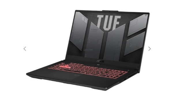 Ноутбук Asus TUF Gaming A17 FA707NUG-HX182 17.3"FHD(1920x1080) IPS/Ryzen 7 7445HS 6с/16Gb/512Gb SSD/ фото