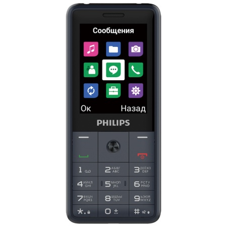 Мобильный телефон PHILIPS E169 XENIUM DUOS DARK GRAY фото
