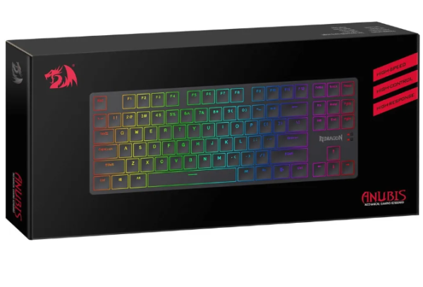 Клавиатура механическая Redragon Anubis RGB Bluetooth, Wireless, USB черная фото