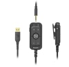 Наушники с микрофоном A4Tech Bloody M590i USB желтый/серый  фото