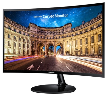 Монитор 23.5" Samsung C24F390FHI черный VA LED 16:9 250cd 178гр/178гр 1920x1080 D-Sub HDMI фото