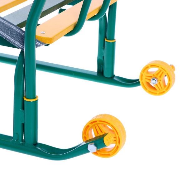 Санки Ника Тимка 5 Комфорт, цвет: зеленый Т5К/32 фото