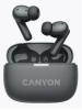 Беспроводные bluetooth наушники Canyon OnGo TWS-10 ANC Черный (CNSTWS10BK) фото