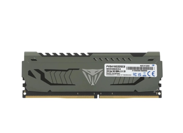 Оперативная память DDR4 16Gb (PC4-25600) 3200MHz Patriot PVS416G320C6 Viper Steel RTL Gaming PVS416G фото