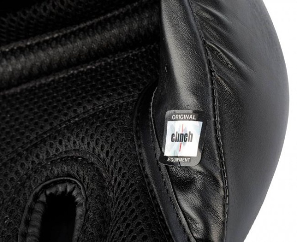 Перчатки боксерские "Clinch Aero 2.0" черные 8 унц. фото