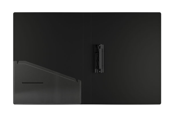 Папка c зажимом Berlingo "Instinct" А4, пластик, 17мм, 700мкм, с внутр. карманом, цвет в ассорт фото