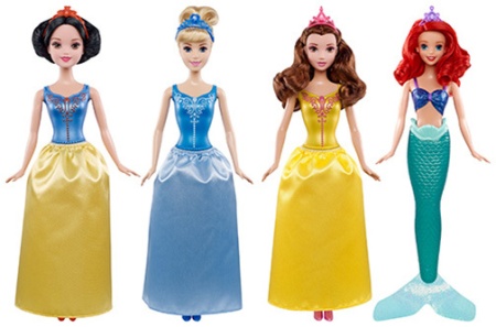 Кукла Disney Princess Золушка/Белль/Ариель/Белоснежка/Рапунцель фото