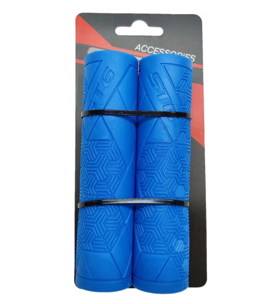 Грипсы STG Base, 126 мм, синий Х112392 фото