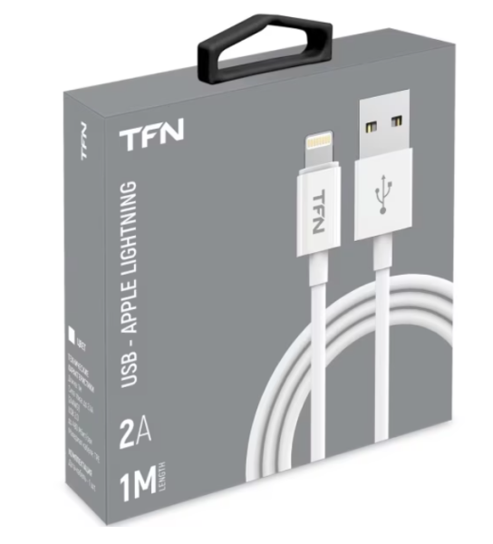 Кабель USB - Lightning TFN 1м белый (TFN-CLIGUSB1MTPWH) купить ЦИТ Кабель USB - Lightning TFN 1м белый (TFN-CLIGUSB1MTPWH) фото