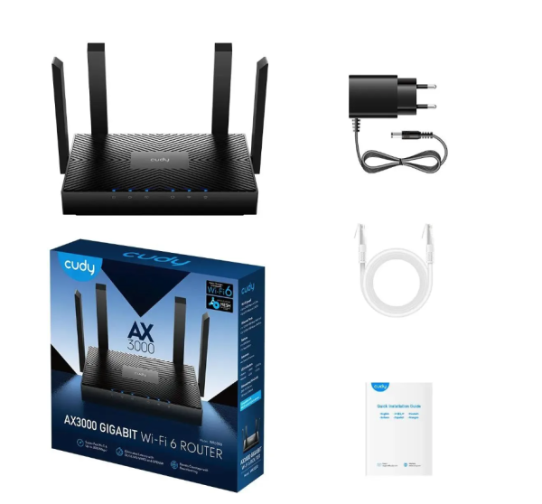 Wi-FI роутер Cudy WR3000 AX3000  купить ЦИТ Wi-FI роутер Cudy WR3000 AX3000  фото