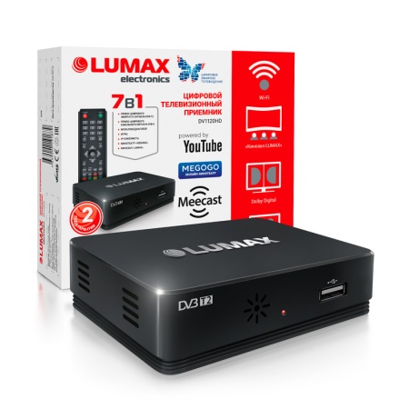 Ресивер эфирный цифровой LUMAX DV1120HD фото