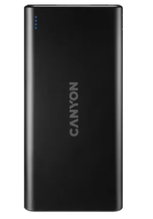 Внешний аккумулятор CANYON PB-106 10000Mah Черный (H2CNECPB1006B) фото