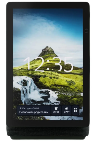 Умная колонка Яндекс Станция ДУО Макс с Алисой, с Zigbee, YNDX-00055BLK фото