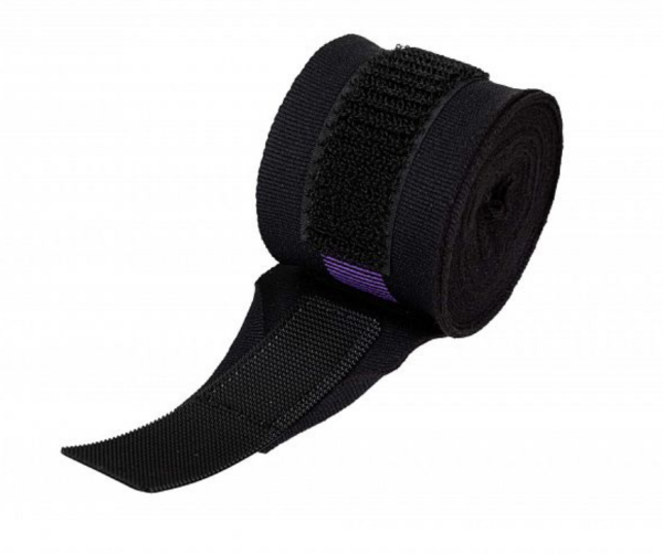 Бинты боксерские Clinch Boxing Hand Wrap Undefeated черные (длина 3.5 м) фото