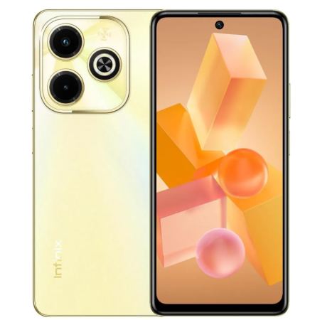 Смартфон Infinix Hot 40i 8/256Gb Gold (Золотой) фото