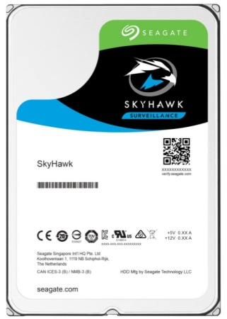 Жесткий диск HDD 4Tb Seagate ST4000VX013 SATA-III Skyhawk <5400, 256Mb> фото