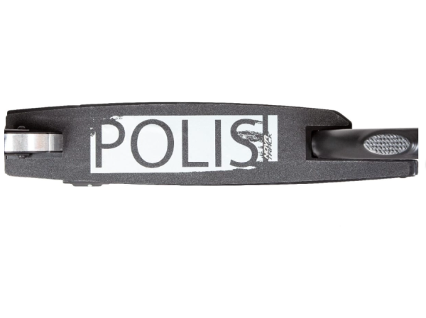 Самокат городской NOVATRACK 230.POLIS.SL22 PRO алюминий, складной с помощью кнопки на раме, эр фото