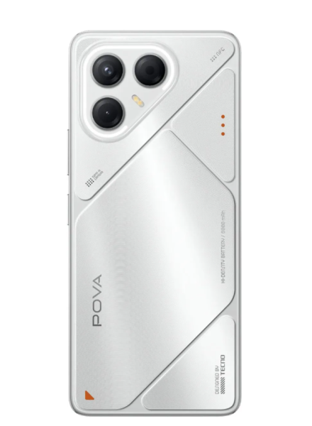 Смартфон Tecno Pova 7 5G 8/256GB серебристый купить ЦИТ Смартфон Tecno Pova 7 5G 8/256GB серебристый фото