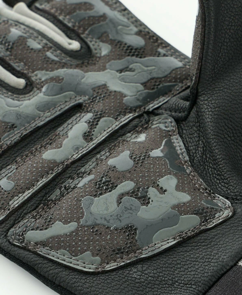 Перчатки для фитнеса STARFIT WG-203, черный/серый (S) фото