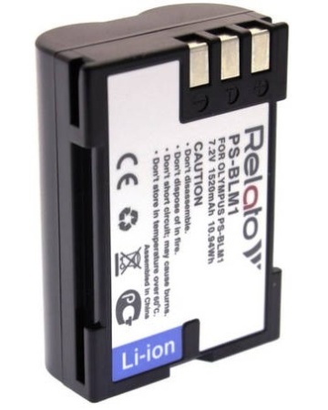 Relato PS-BLM1 для Olympus C-5060WZ/ 7070WZ/ 8080WZ/ E-1/ E-3/ E-300/ E-330/ E-500/ E-510/ E-520 фото