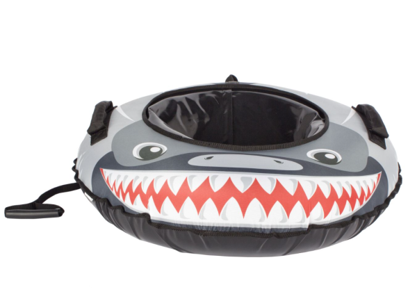 Тюбинг D-900 мм Snowstorm модель BZ-90_SHARK, 90 см, серый с черным W112872 фото