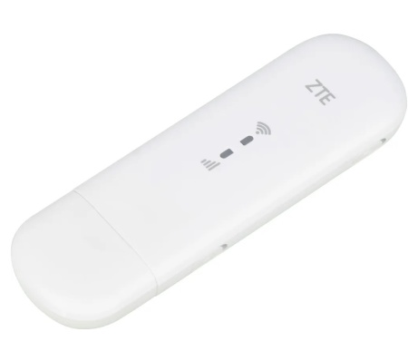 Модем 2G/3G/4G ZTE MF79N USB Wi-Fi Firewall +Router внешний белый фото