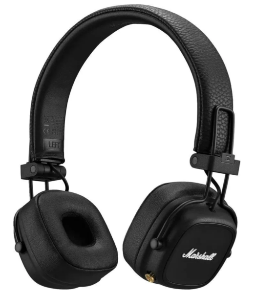 Беспроводные bluetooth наушники MARSHALL Major IV Black фото