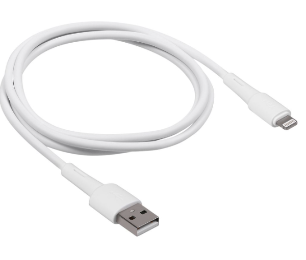 Кабель USB - Lightning TFN 1м белый (TFN-CLIGUSB1MWH) купить ЦИТ Кабель USB - Lightning TFN 1м белый (TFN-CLIGUSB1MWH) фото