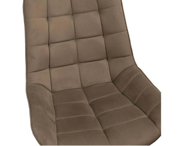 Кресло Helmi HL-M21 "Felix", PL, ткань велюр, светло-коричневый, пиастра фото