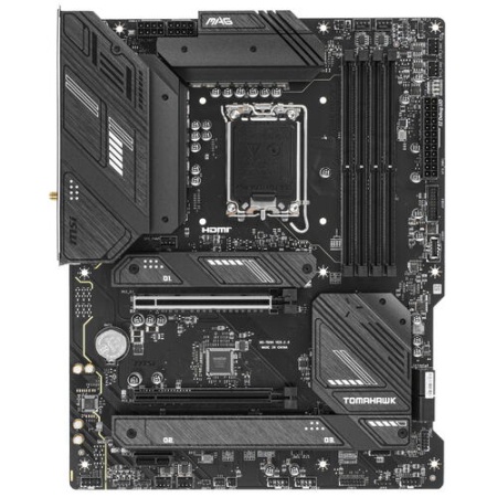 Материнская плата MSI MSI MAG B760 TOMAHAWK WIFI <S-1700 Intel H760 4xDDR5 ATX AC`97 8ch(7.1) 2.5Gg+ фото