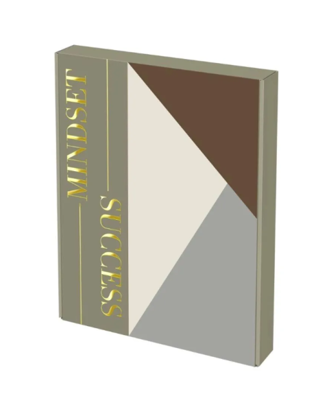 Ежедневник недатированный А5, 136л., 7БЦ, BG "Mindset. Caramel", отд. фольгой 3D, soft touch, в пода фото