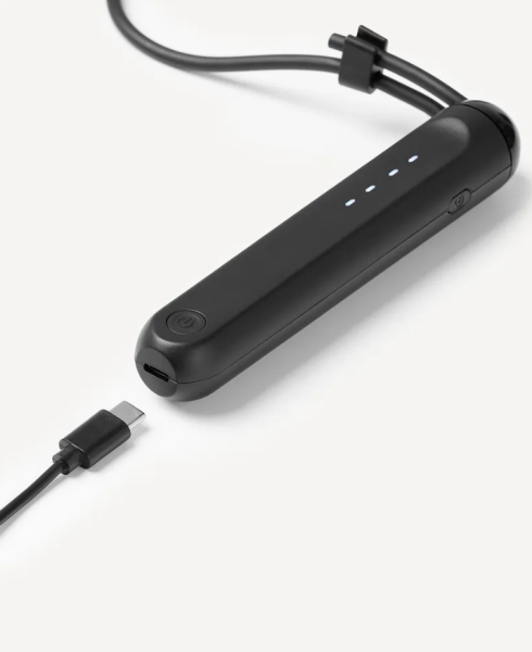 Скакалка STARFIT RP-701 ПВХ, умная, 3 м, черный фото