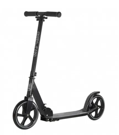 Самокат городской City-Ride CR-S2-01ED, дека алюминий анод., t-bar сталь, грипсы 135мм TPR, колеса P фото