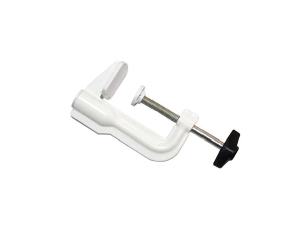 Лампа настольная Гермес на струбцине, СВЕТОДИОДНАЯ, 8 Вт, белый фото